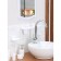 Bathroom set, white color