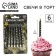 Candles for the cake "Birthday Party", 6 pcs., 9 x 15 cm.