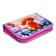 Penal 3 sections, tab inside, 140 x 210 x 40 mm, fabric, calligrata top block "Cute fluffy"