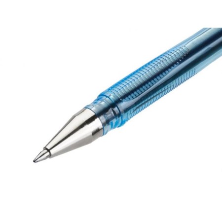 Gel pen Pilot G1, node 0.5 mm, blueberry blue, ergonomic holder, soft letter-5
