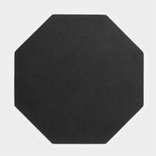Napkin “TEM”, 38 × 38 cm, black color, octagon