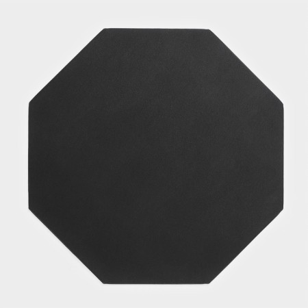 Napkin “TEM”, 38 × 38 cm, black color, octagon