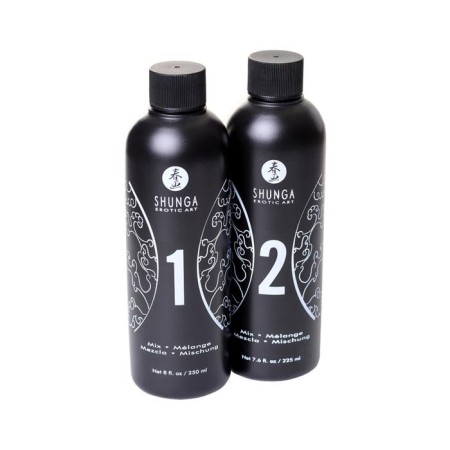 Massage gel 2 in 1 shunga "strawberries", lubricating-1