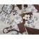 COOFFEE tablespoon, size 40x140 cm, brown color