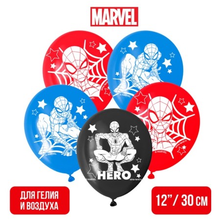 Air Superheroes Air, 12 inch, latex, 5 pieces, Spider-Man-3