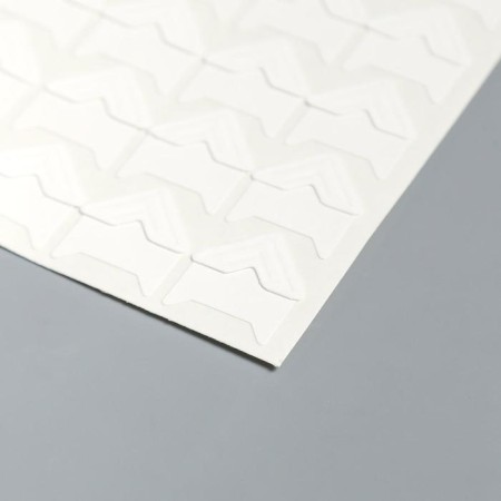 A set of corners with a pocket for photos 24 corners "Style" white 12.5x9 cm-1