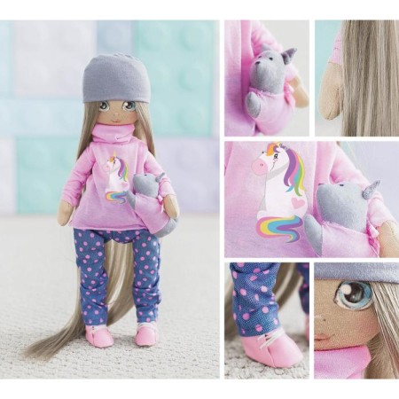 Sewing kit. Interior doll "Laura", 30 cm-3