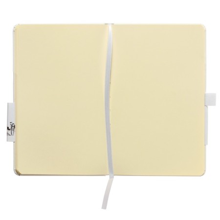 Sketchmarker sketchbook, 130 x 210 mm, 80 sheets, solid leather cover, white, block 140 g/m2-6