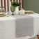 Path on the table Ethel, col. brown, 33x230 cm, 100% HL