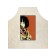 Apron of a kitchen with a photo print "Japanese girl", adjustable, size OS