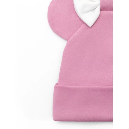Children's cap Amarobaby Nature Essence Mini, size 46-48, pink color-2
