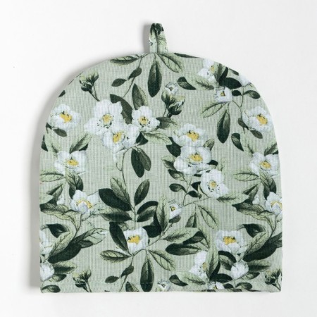 Growd on the kettle of the Apple Flowers 28x28 cm, 100% cotton, mobbled 164 g/m2-1