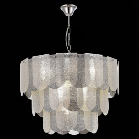 Suspended EVOLUCE lamp. Sle1125-103-12. Erzo. 12x40 watts, E14, 63x63x43 cm, chromium color-3
