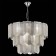 Suspended EVOLUCE lamp. Sle1125-103-12. Erzo. 12x40 watts, E14, 63x63x43 cm, chromium color