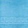 Terry towel with a Greek border 70x140 cm, Alaskan Blue, cotton 100%, 430g/m2