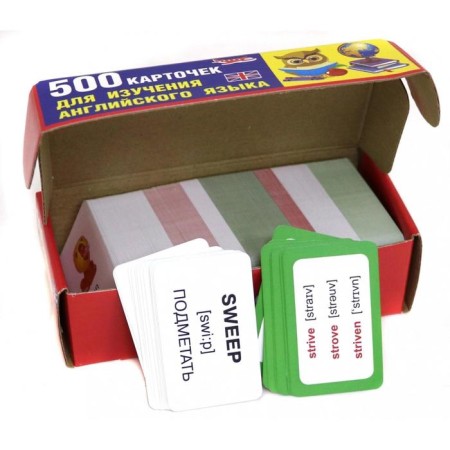 500 cards for learning English. Dmitrieva V.G.-2
