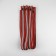 Lightning "Spiral", No. 5, detachable, castle machine, 80 cm, red/white/black color
