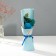 Bouquet of soap petals "Rose and eucalyptus" Blue 7.5x11x34.5 cm