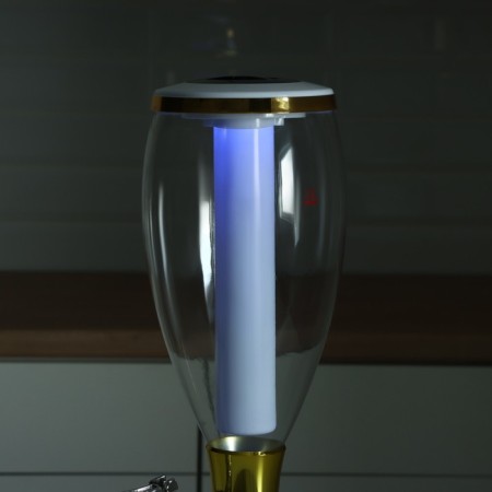 Beer Gold Tower, backlighting, 3 l, gold color-12
