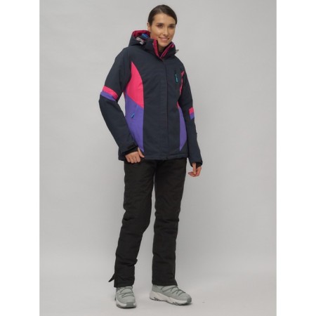 Ski suit, size 44, dark blue color-11