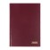 Dated diary of 2025, A5, 168 sheets, boumville, burgundy