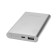 External battery Luazon PB-24, 8000 mAh, USB, 1 A, indicator, metal, gray