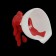 Ban "funnel with red paint", 10 × 11 × 16 cm