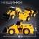 The loader robot, inertial, is transformed in a collision
