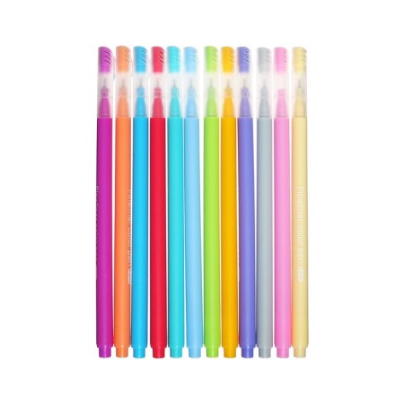 A set of professional markers "pastel", 12 colors, node 0.4 mm-7