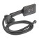 ACCOONA A71127AT bath mixer, single -leaf, pour 300 mm, shower set, black