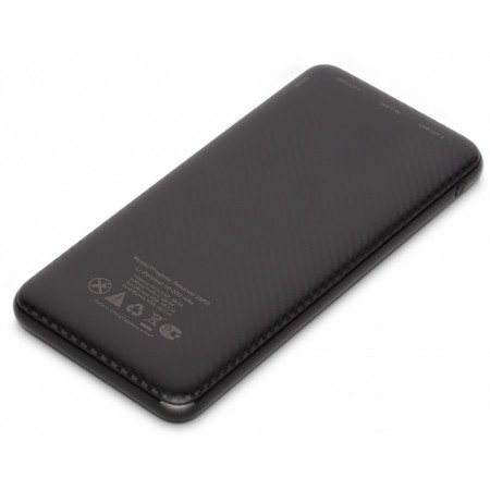 External Accesstyle Seashell 10pd, 10,000 mAh, 2 USB, 2.1 a, display, black-2