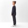 Costume (sweatshirt and trousers) children's minku, graphite color, height 128 cm