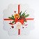 Box for confectionery products with PVC “Happy New Year!”, 13 x 13 x 3 cm, New Year