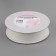 Decorative tape "Squeezes", 25 mm × 9.1 ± 0.5 m, white color with mother of pearl