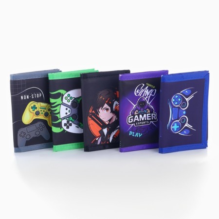 Children's wallet "Play" mix, 24*11.5 cm-1