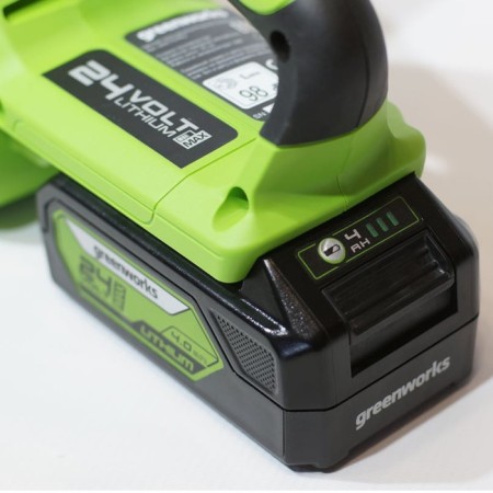 DREAL DREE BATCOMAL GREENWORKS G24CS25, without battery/ZU, 24 V, tire 25 cm, groove 1.1 mm-11