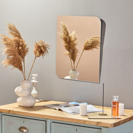 Mirror, wall, 50 x 40 cm, with 1 plate