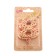 Candle in the Sanata cake, number "8", gold with red stars, 5.5 cm