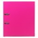 A4, 75 mm, Lamark, PVC, double-sided coating, metal edging, pocket for a spine, collected, pink/burgundy