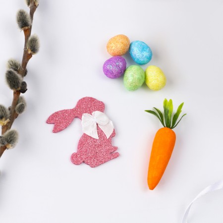 Decor set "Hare, carrots, eggs"-2