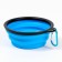Folding bowl, blue, 350 ml, 13 cm