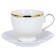 Tea set of Balsford "Grace", porcelain, 13 items