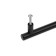 Hand -on Tundra Rail, Stainless. steel, d = 12 mm, m/o 64 mm, black color, packaging 500