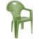 Armchair, 58.5x54x80 cm, Mix color (green)