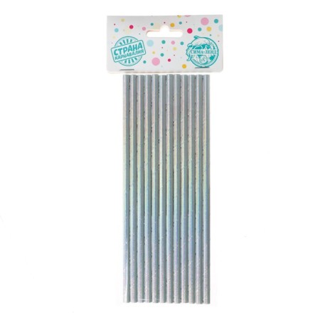 Cocktail tubes, set 12 pcs., Parish color-2
