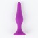 Anal traffic jam, oki-horses, cone, Soft silicone, 32 x 100 mm, purple