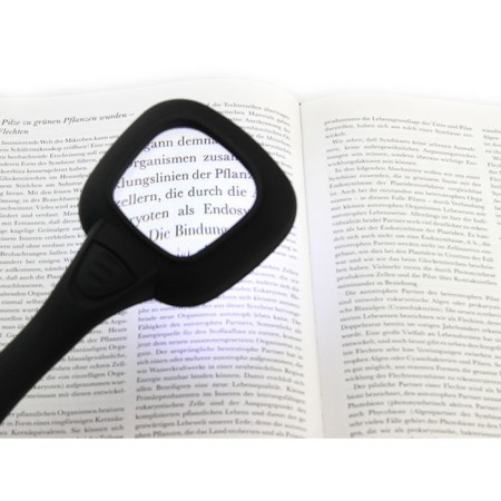 Lupa with a handle and backlight VEBER 600558, 3X, 52X52 mm, 6 LEDs-2