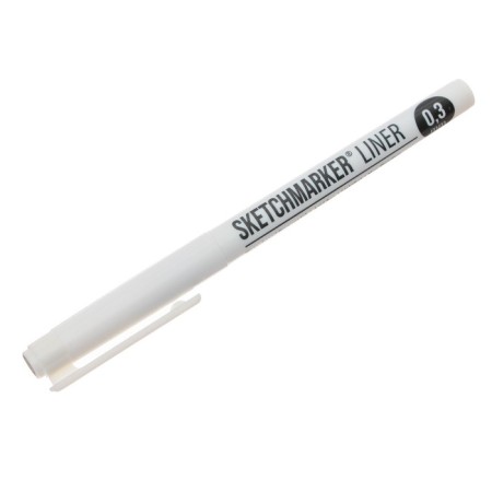 A set of capillary handles Sketchmarker, 6 pieces: 0.05, 0.1, 0.2, 0.3, 0.5, 0.7, black-2