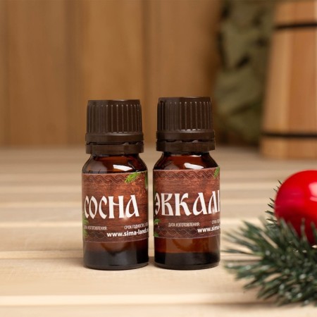 Set 2 Aromamaria 10 ml "Beloved dad, Happy New Year!" Eucalyptus, pine-1