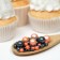 Confectionery sprinkling with a soft center "Pearls", peach, black, 50 g